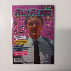 2026-27 Upper Deck Series 1 Fan Faves Speckle Matthew Schaefer #FF-7